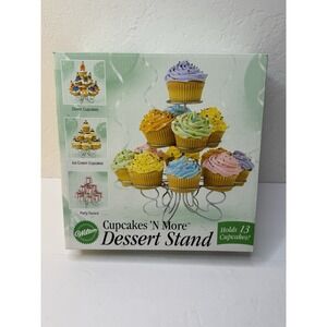 Wiltons Cupcake 13 Stand Holder Desserts 3 Tier Party Baby Shower Hostess New